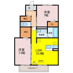 ルミエールホーム　弐番館の物件間取画像